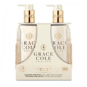 Grace Cole Nectarine Blossom + Grapefruit Hand Care Duo