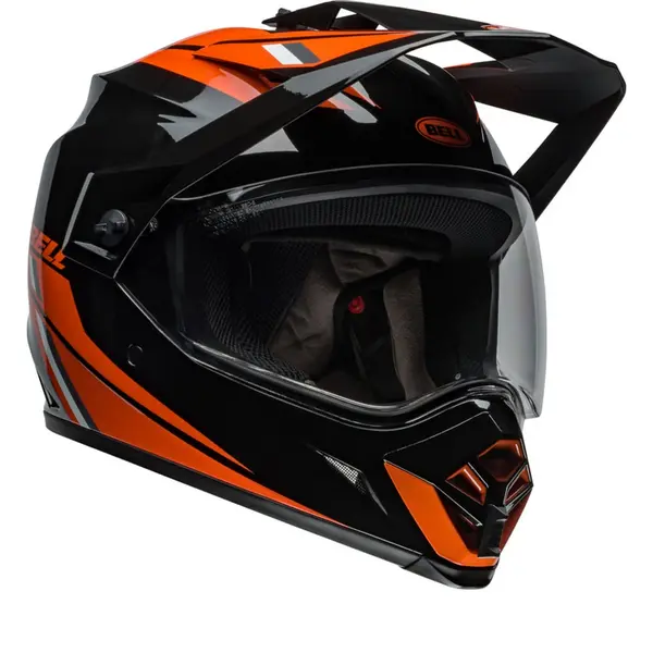 Bell MX-9 Adventure MIPS Alpine Black Orange Adventure Helmet Size S