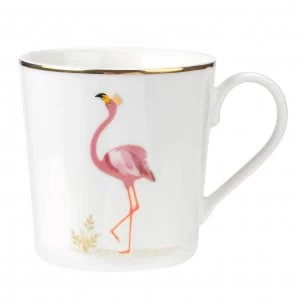 Sara Miller for Portmeirion Piccadilly Flamboyant Flamingo Mug