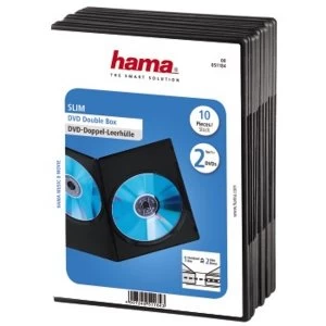 Hama Slim Double DVD Jewel Case