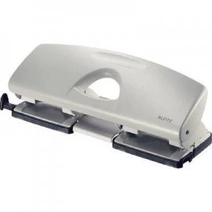 Leitz Multi-hole punch 5022-00-85 No. of sheets (max.):16 sheets (80 g/m²) No. of punches:4 Grey
