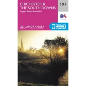 Chichester & the South Downs by Ordnance Survey (Sheet map, folded, 2016)