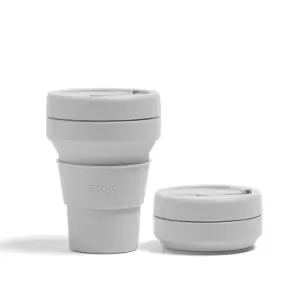 Stojo Collapsible Pocket Cup 12oz - Cashmere