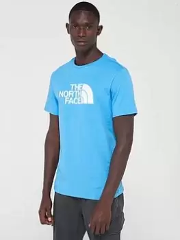 The North Face Easy Short Sleeve T-Shirt - Blue Size 2XL, Men