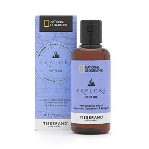 Tisserand Aromatherapy National Geographic Explore Bath Oil 100ml
