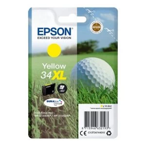 Epson Golf ball 34XL Yellow Ink Cartridge