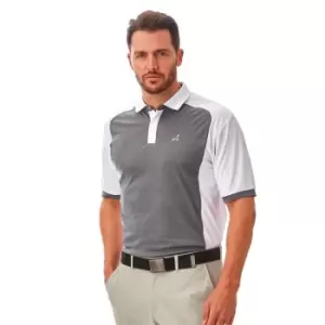 Under Par Golf Polo Shirt Mens - Grey