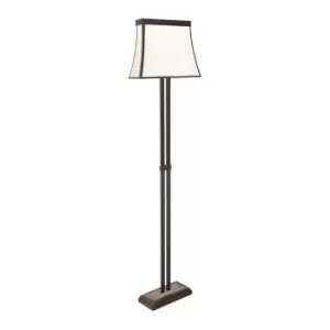 Brown Steel Floor Lamp 160 Cm