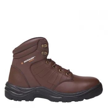 Dunlop Dakota Mens Steel Toe Cap Safety Boots - Brown