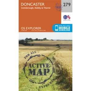 Doncaster, Conisbrough, Maltby and Thorne by Ordnance Survey (Sheet map, folded, 2015)
