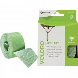 Velcro Adjustable Tree Ties Green 20mm 5m Pack of 1