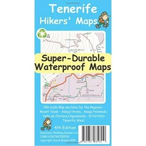 Tenerife Hikers' Super-Durable Maps Sheet map, folded 2019