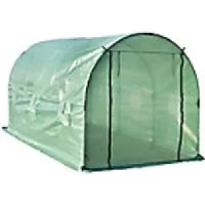 Outsunny Tunnel Greenhouse Outdoors Waterproof Green 2000 mm x 4000 mm x 1900 mm