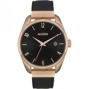 Ladies Nixon The Bullet Leather Luxe Watch