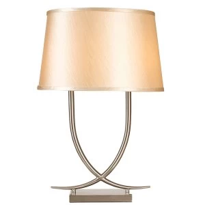 The Lighting and Interiors Group Ritz Table Lamp - Chrome