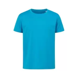Stedman Childrens/Kids Sports Active T-Shirt (S) (Hawaiian Blue)