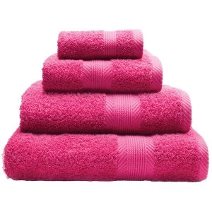 Catherine Lansfield Essentials Cotton Bath Sheet - Pink