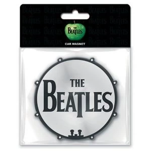The Beatles - Drum head Rubber Magnet