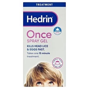 New Hedrin Head Lice 15 Minute Treatment 60ml Spray
