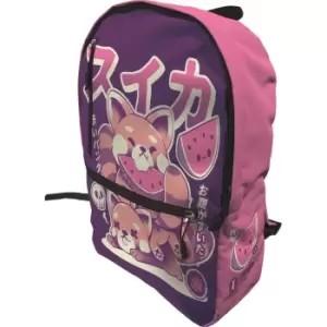 Ilustrata Watermelon Backpack (One Size) (Purple/Pink/White)