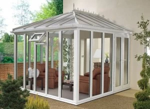 Wickes Edwardian Full Glass Conservatory - 15 x 12 ft