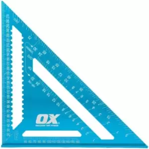 Ox Tools - ox Pro Metric Aluminium Rafters Square - 300mm