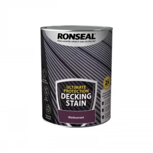 Ronseal Ultimate Protection Decking Stain Blackcurrant 5L