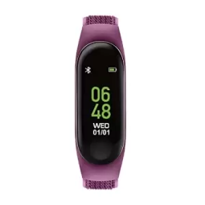 Tikkers Series 1 Purple Velcro Strap Activity tracker with colour Touch Screen and up to 7 day battery life TKS01-0017