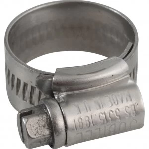 Jubilee Stainless Steel Hose Clip 16mm - 22mm Pack of 1