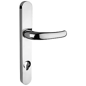 Yale PVCu MK3 Security Door Handle - Polished Chrome