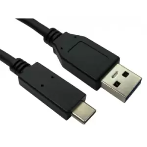 2m USB 3.1 Type C (M) to Type A (M) Cable (5Gbps) - Black