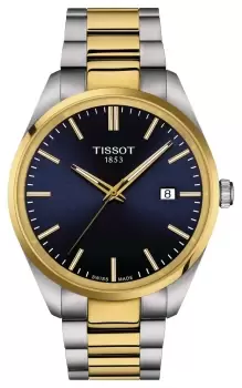Tissot T1504102204100 Mens PR 100 (40mm) Blue Dial / Two- Watch