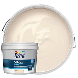 Dulux Trade Vinyl Matt Emulsion Paint - Magnolia 10L