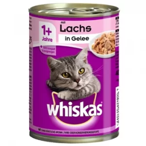 Whiskas 1+ Cat Tins Meaty Selection in Gravy 6x400g