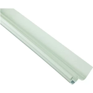 Wickes White Universal Edge Flashing for Polycarbonate Sheets 3000mm