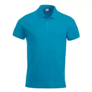 Clique Mens Classic Lincoln Polo Shirt (XXL) (Turquoise)
