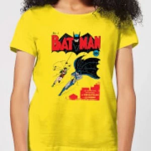 Batman Batman Issue Number One Womens T-Shirt - Yellow - XL