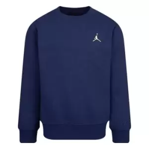 Air Jordan Fleece Crew Sweatshirt Juniors - Blue