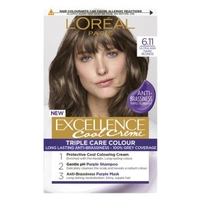 Excellence Creme Cool 6.11 Ultra Ash Dark Blonde Hair Dye