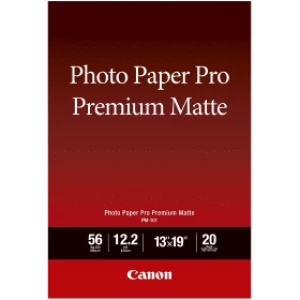 Canon 8657B007 A3+ White Matte Photo Paper 210g 20 Sheets
