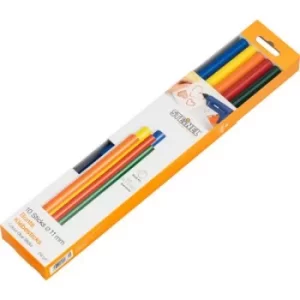 Steinel 006815 Hot melt glue sticks 11mm 250 mm Multi-colour (gradient) 250g 10 pc(s)