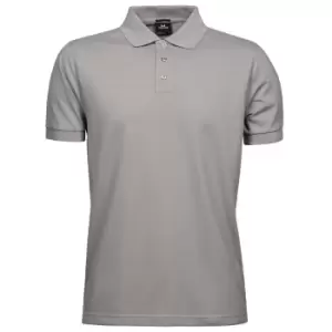 Tee Jays Mens Luxury Stretch Short Sleeve Polo Shirt (2XL) (Stone)