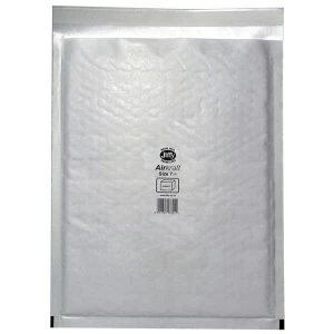 Jiffy Airkraft Size 7 Postal Bags Bubble lined Peel and Seal 340x445mm White 1 x Pack of 50 Bags