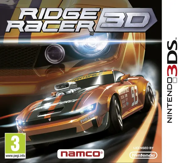 Ridge Racer 3D Nintendo 3DS Game
