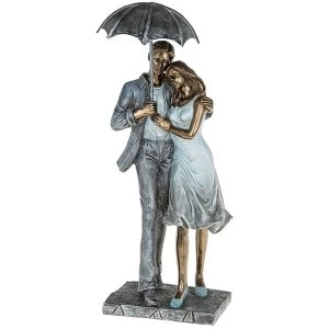 Rainy Day Romance Loving Figures Ornament