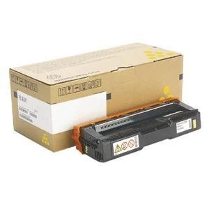 Ricoh 407719 Yellow Laser Toner Ink Cartridge