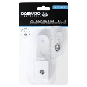 Daewoo Automatic Night Light with Spare Bulb