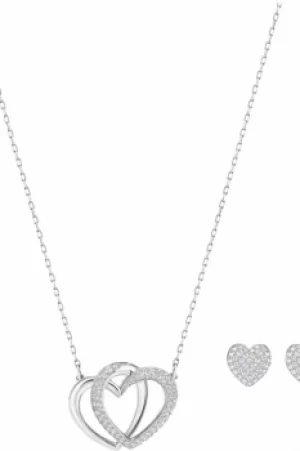 Ladies Swarovski Jewellery Dear Heart Set 5346124
