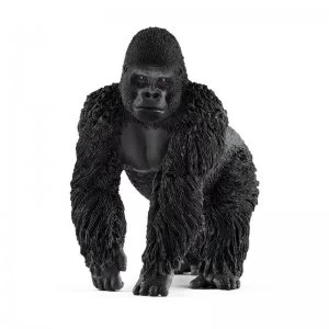 Schleich Wild Life Male Gorilla Toy Figure