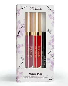 Stila Liquid Lipstick and Eye Liner Set